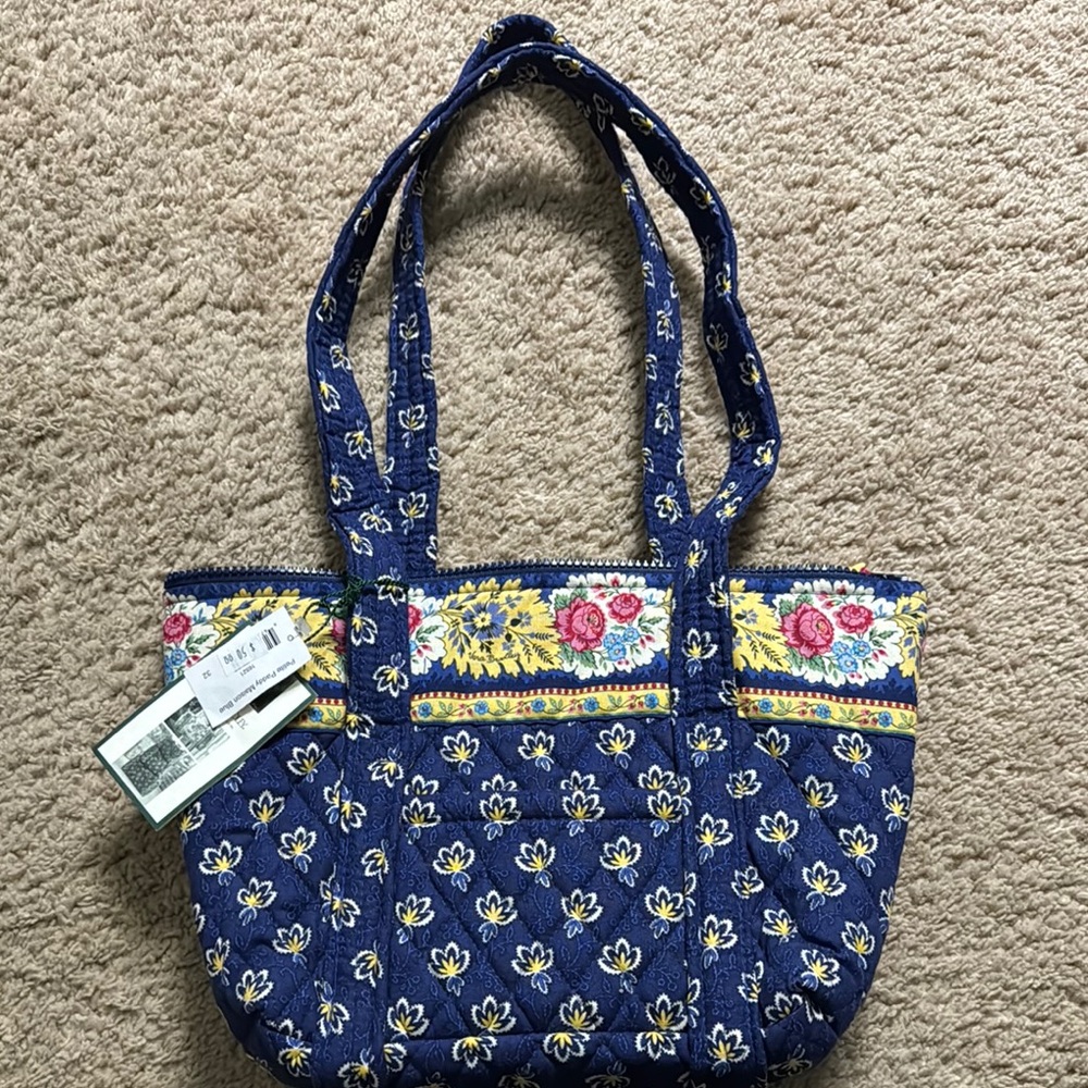 Vera Bradley Petite Paddy Maison Blue bag